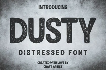Dusty Font Design Trends and Creative Uses