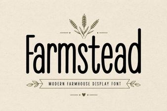 Farmstead Font Design and Creative Project Ideas