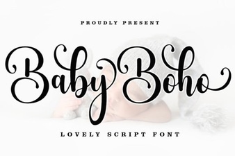 Baby Boho Font for Creative Design Projects